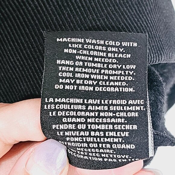 Hudson Pharaoh Skull Print Sleeveless Jacket Vest Sz L Black Zipper Sleeve《909》J - Picture 7 of 7